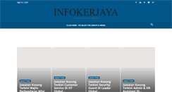 Desktop Screenshot of infokerjaya.org